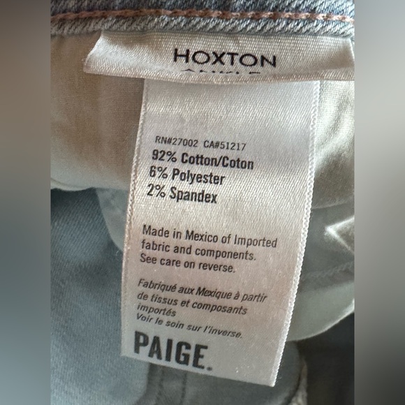 PAIGE Jeans Hoxton Ultra Skinny size 29 - Picture 7 of 9
